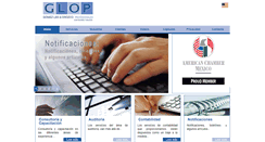 Desktop Screenshot of glop.mx